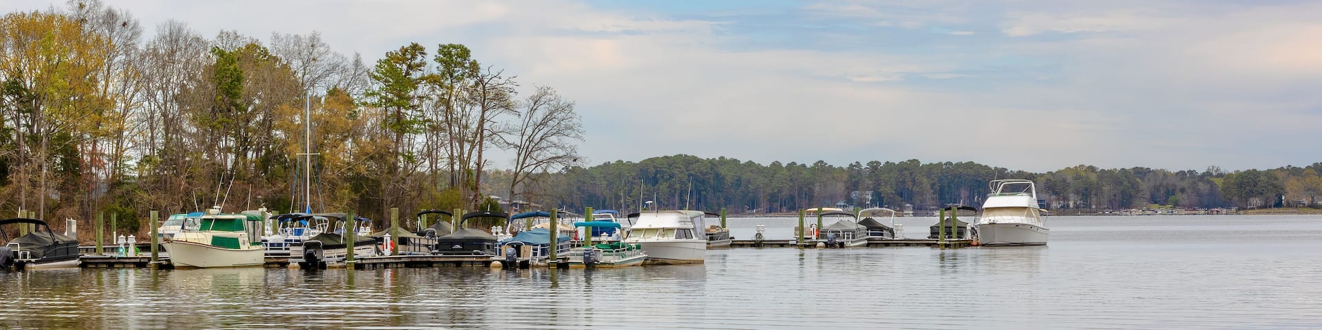 Dreher Island State Park at Lake Murray in South Carolina, USA