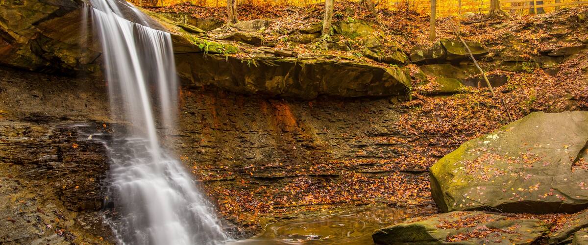 Blue Hen Falls at Cuyahoga Valley National Park