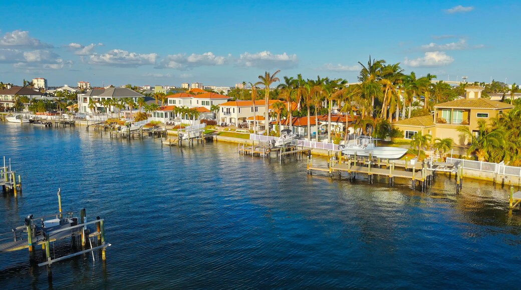 Saint Petersburg Keys and Bays at Belle Vista in Florida - aerial view - drone photography