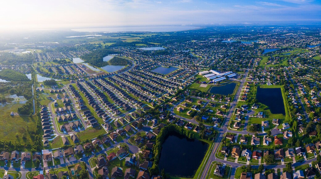Kissimmee Florida aerial view