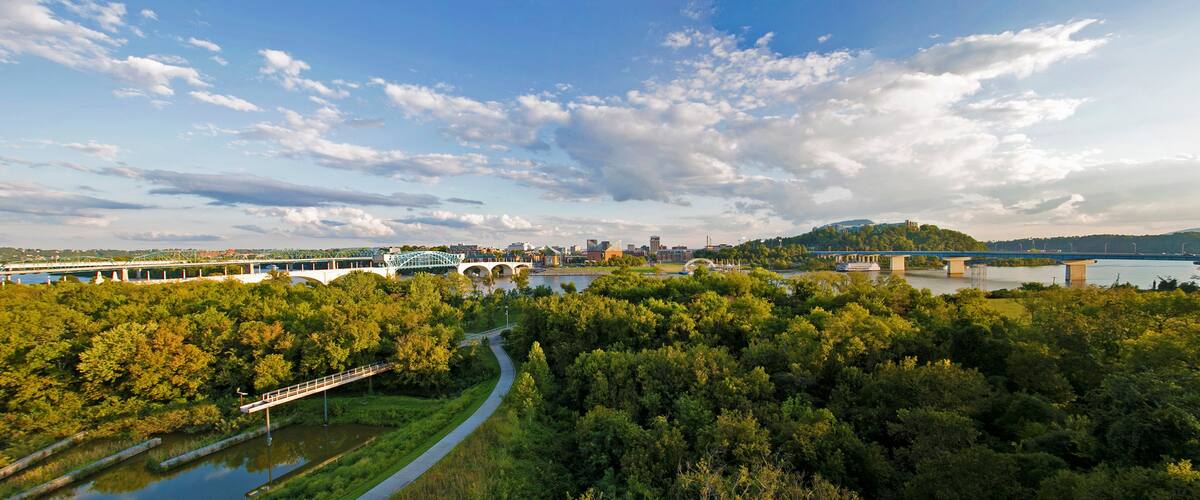 Chattanooga lookout mountain view