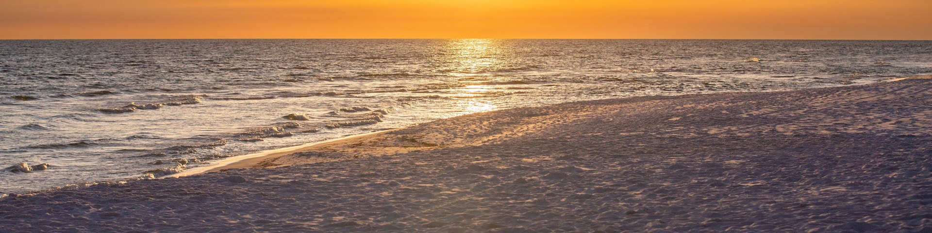 Sunset photo at Dune Allen Beach in Santa Rosa Florida on March 11, 2024