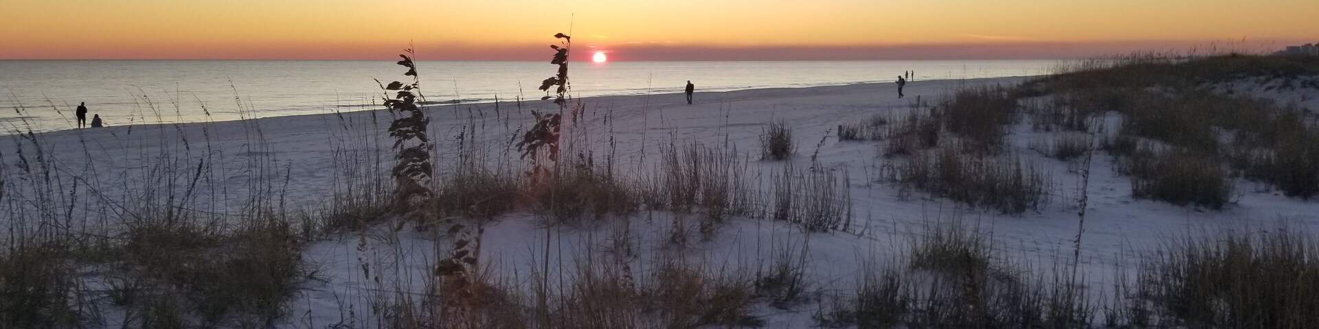 Our first view of the Gulf. Deer & bear can be found in the dunes area. Beautiful water & white sandy beach! #Trovember