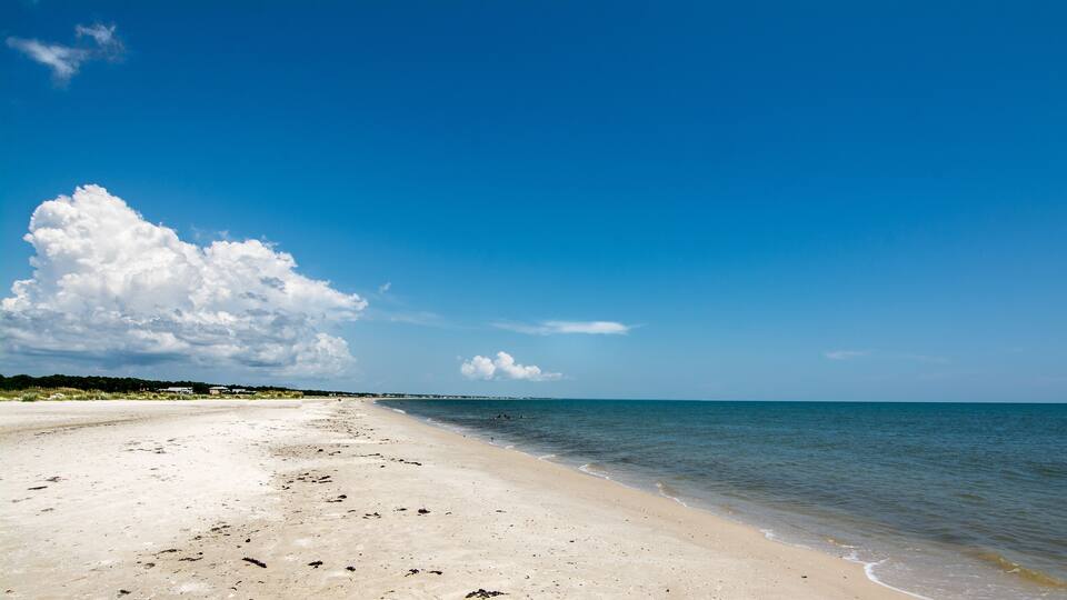 Cape San Blas, Florida beach
