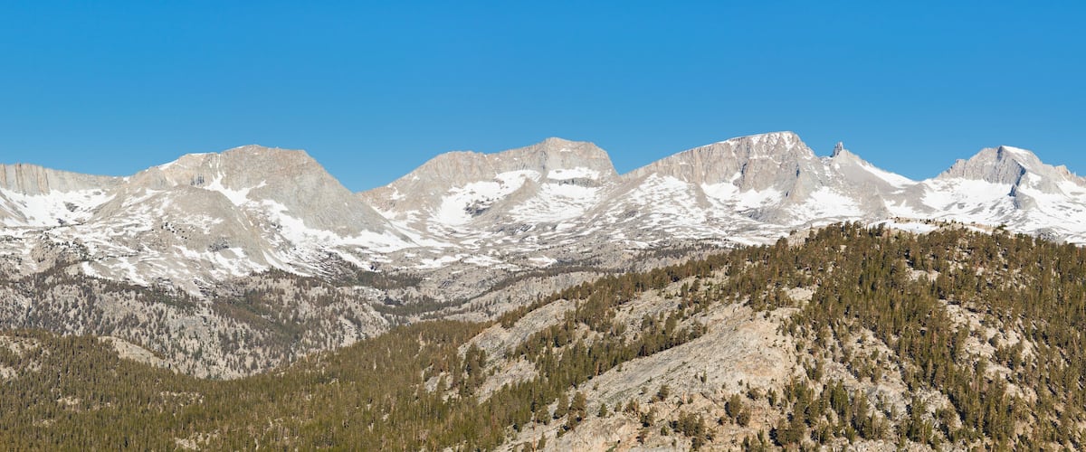 Kaweah Peaks Ridge Panorama