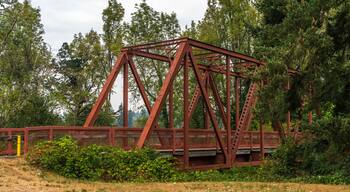 Mosby Creek Covered Bridge in Cottage Grove, Oregon, United States