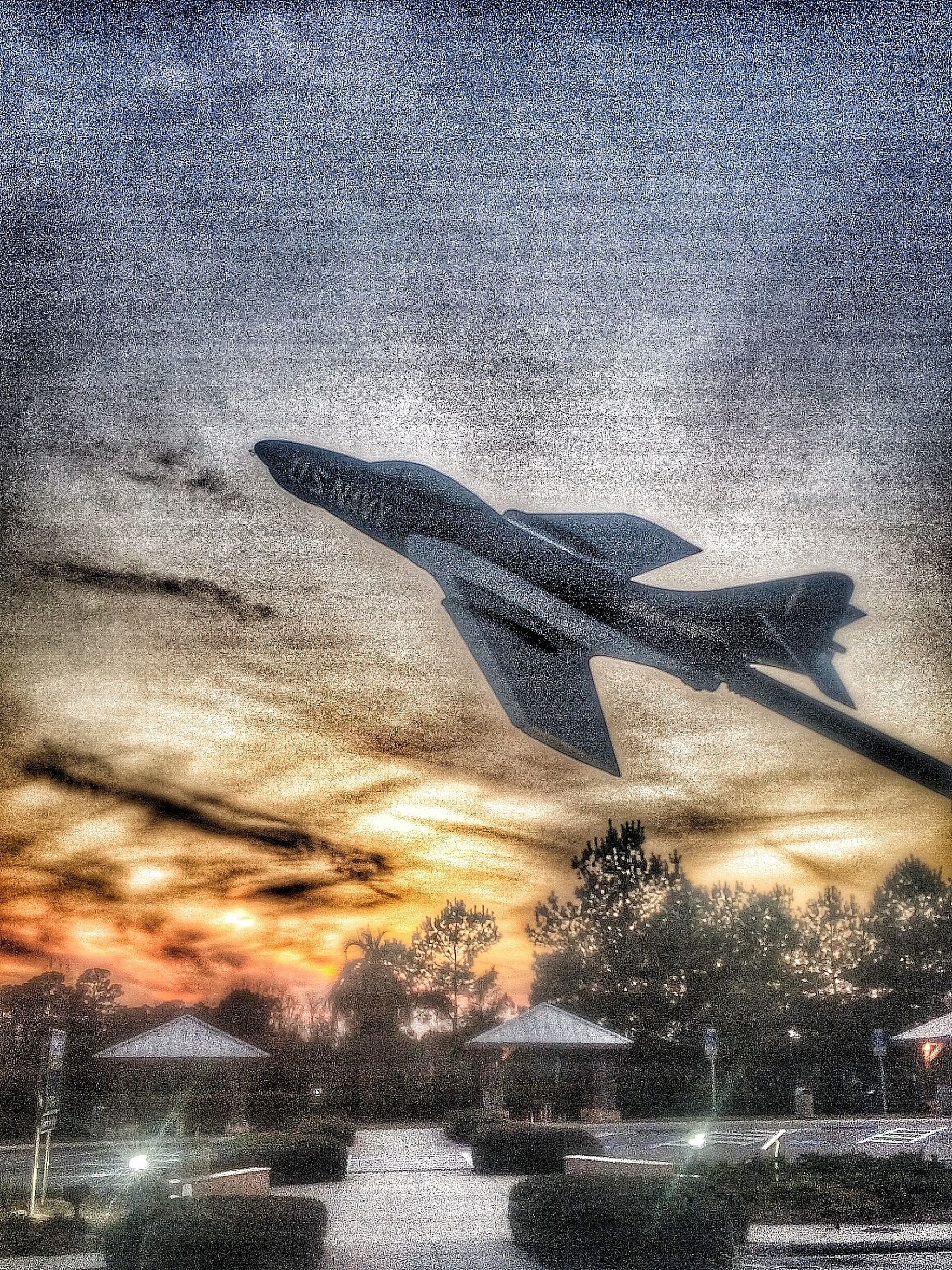 A little sunset editing!