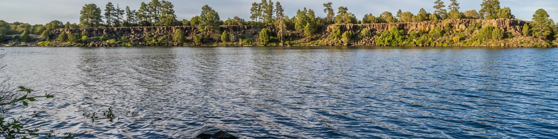 An overlooking view in Fool Hollow Lake Recreation Area, Arizona