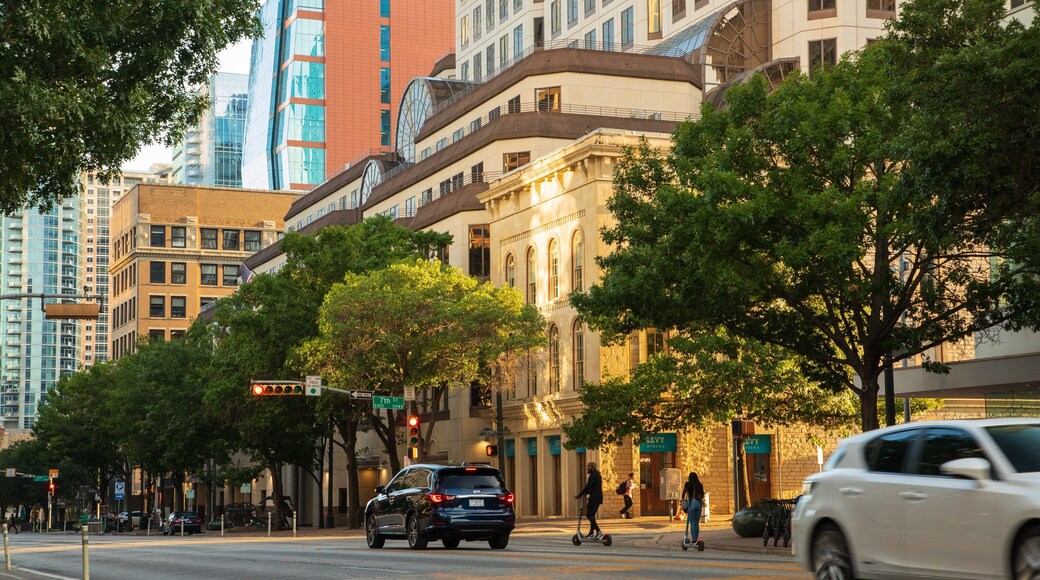 Congress Avenue Historic District which includes a city