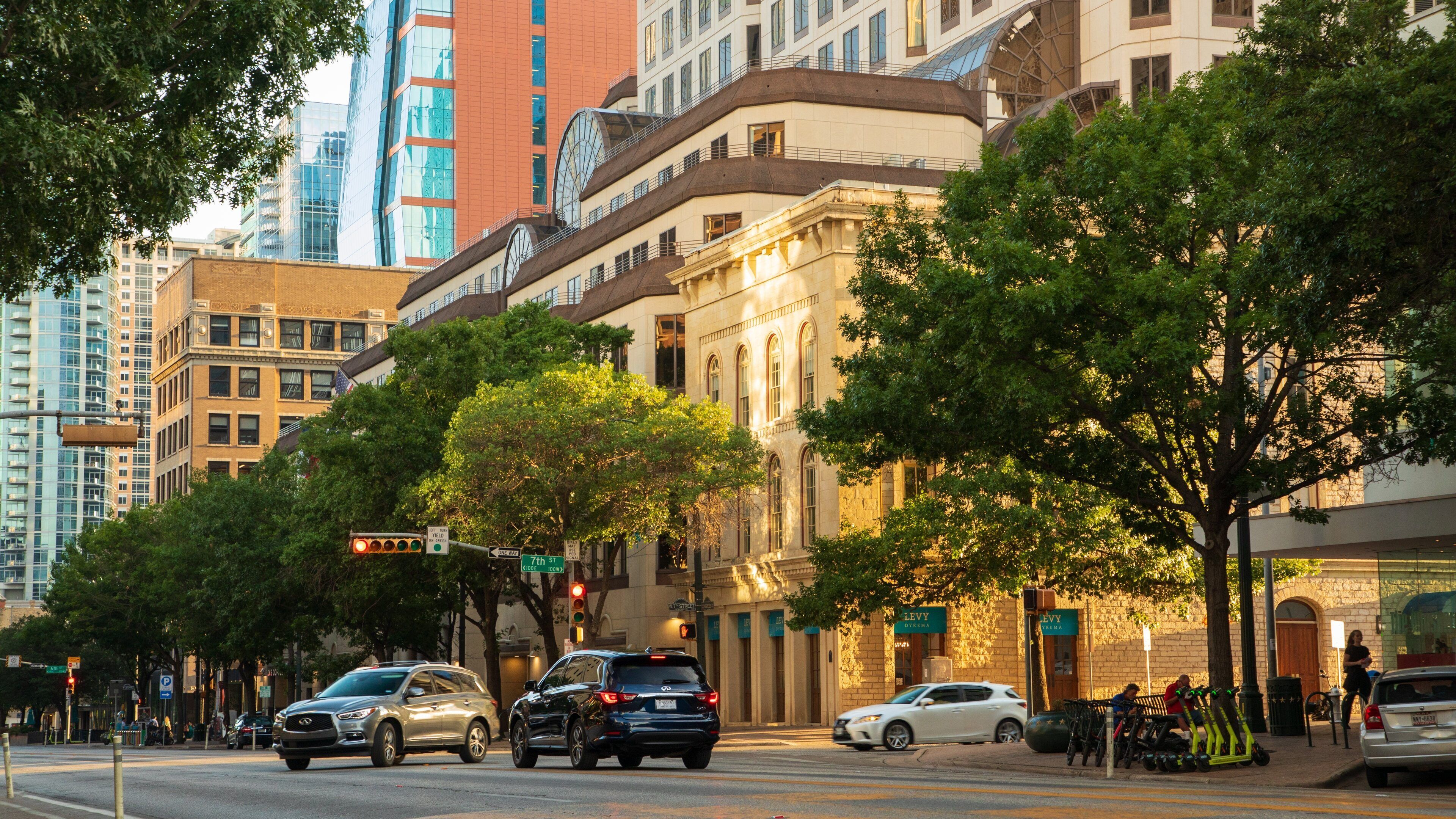 Congress Avenue Historic District which includes a city