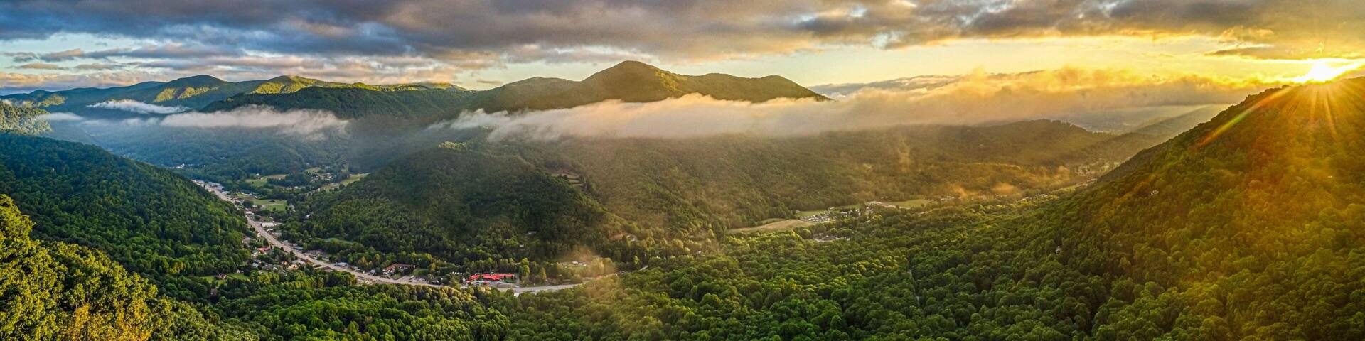 nature scenery in maggie valley north carolina
