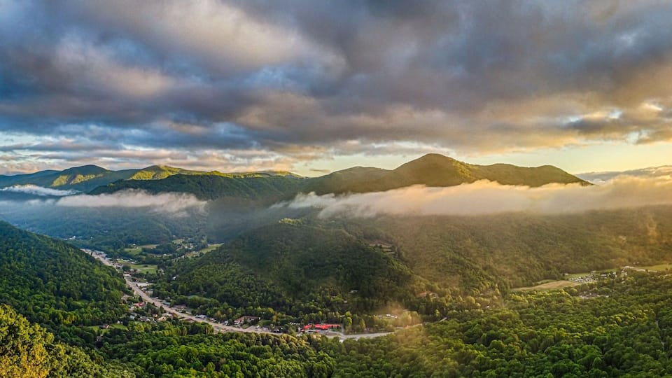 nature scenery in maggie valley north carolina