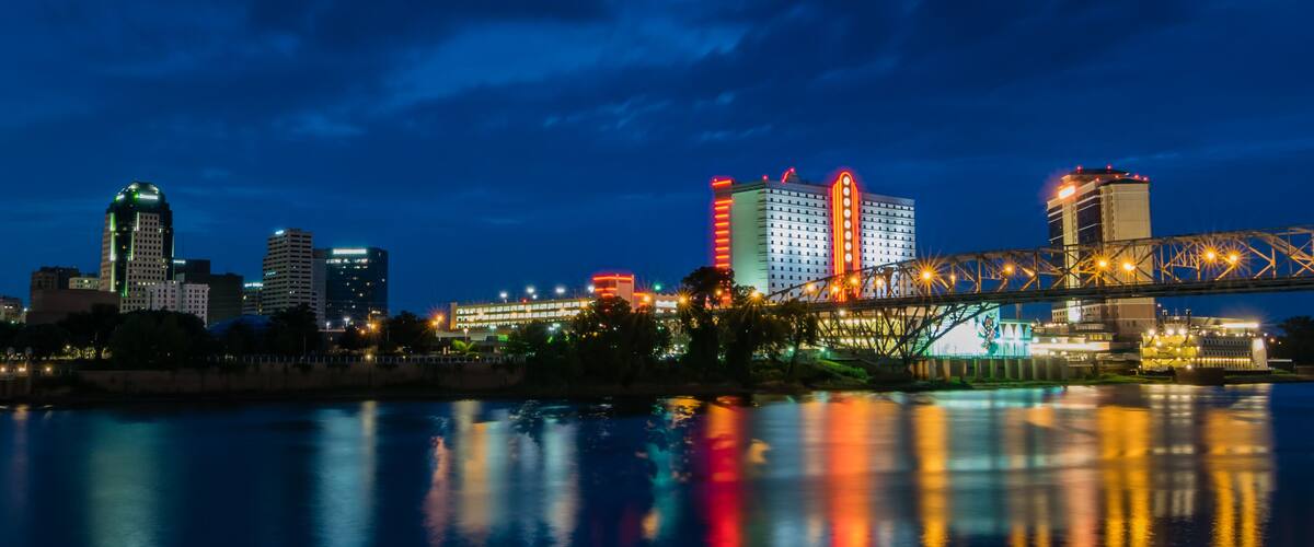 Shreveport Louisiana Skyline