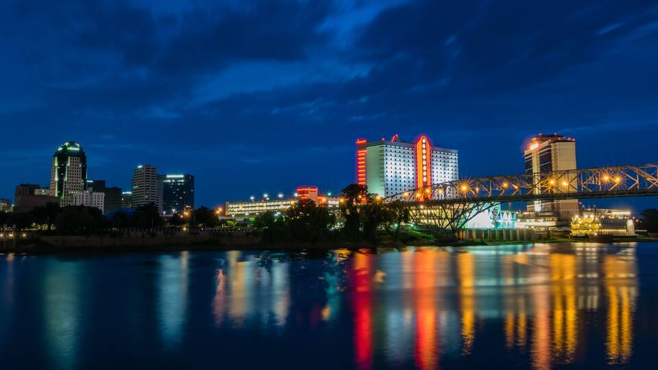 Shreveport Louisiana Skyline
