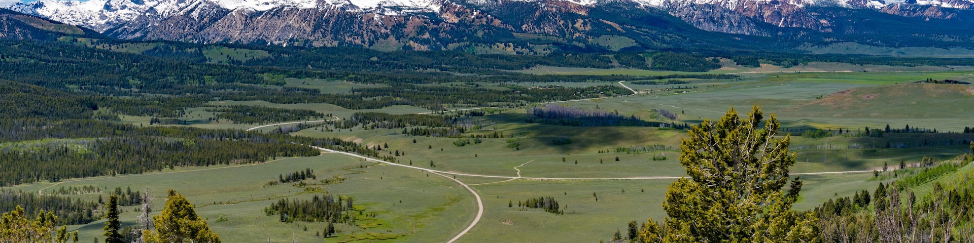 Overlook on the Sawtooth Scenic Byway, Idaho