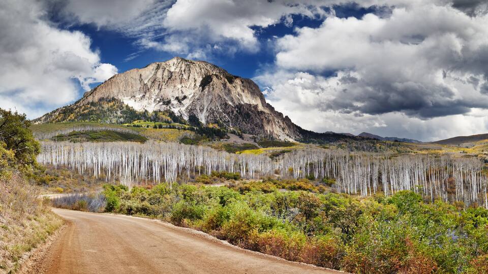 Marcellina Mountain, Colorado, USA