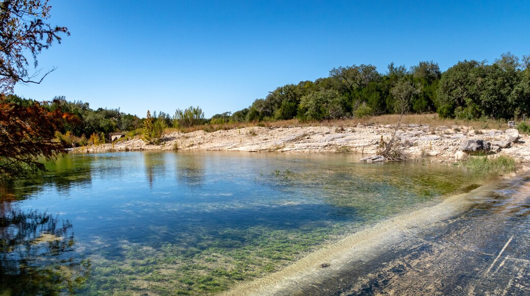 Water crossong on the way to Johnson City