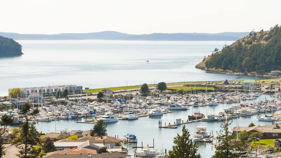 Anacortes Marina, Puget Sound and the San Juan Islands