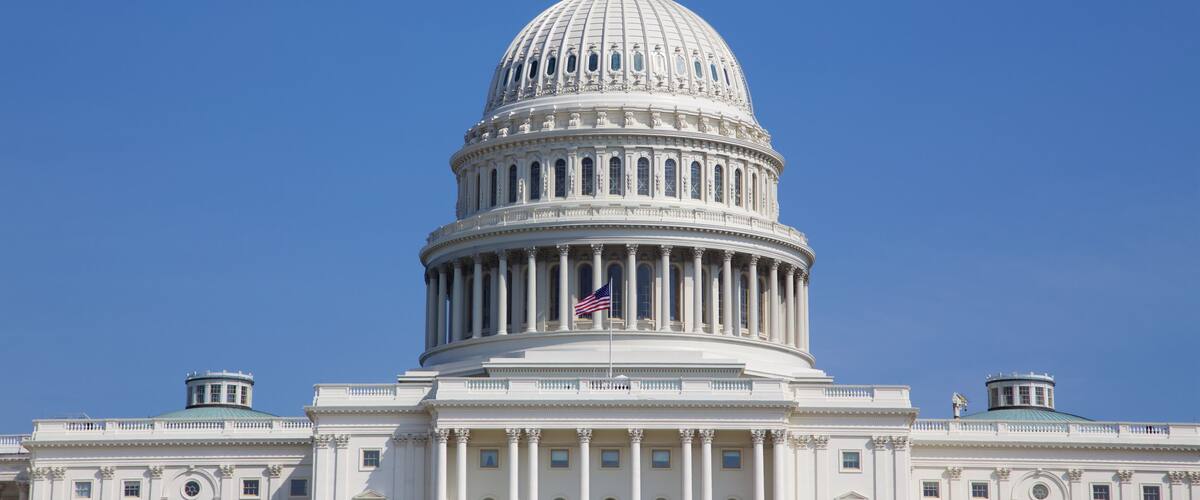 US Capitol Westseite Kuppel