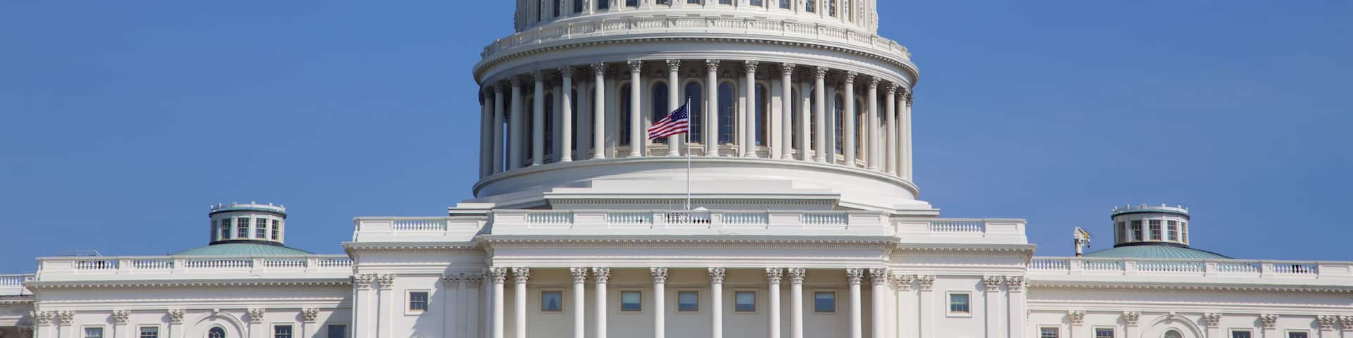 US Capitol Westseite Kuppel
