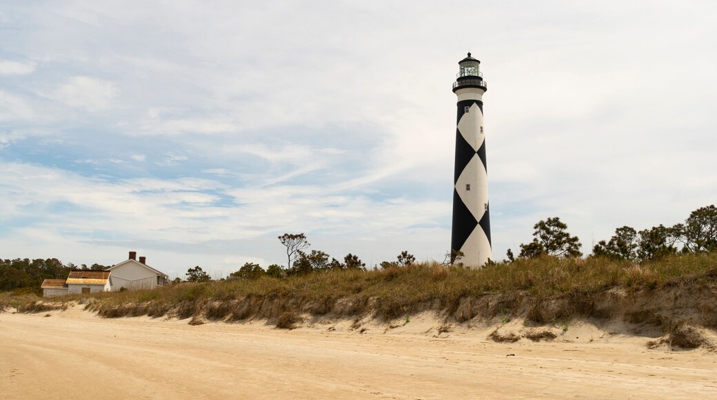 Cape Lookout Lighthouse Core Banks South Carolina Waterfront