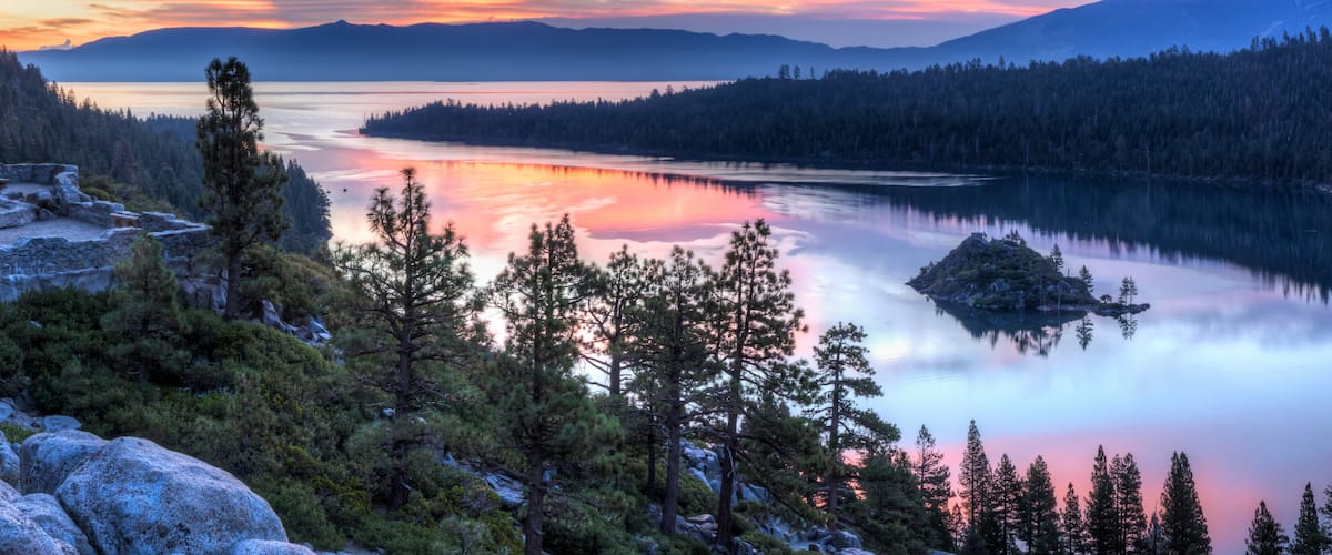 Emerald Bay Sunrise Panorama