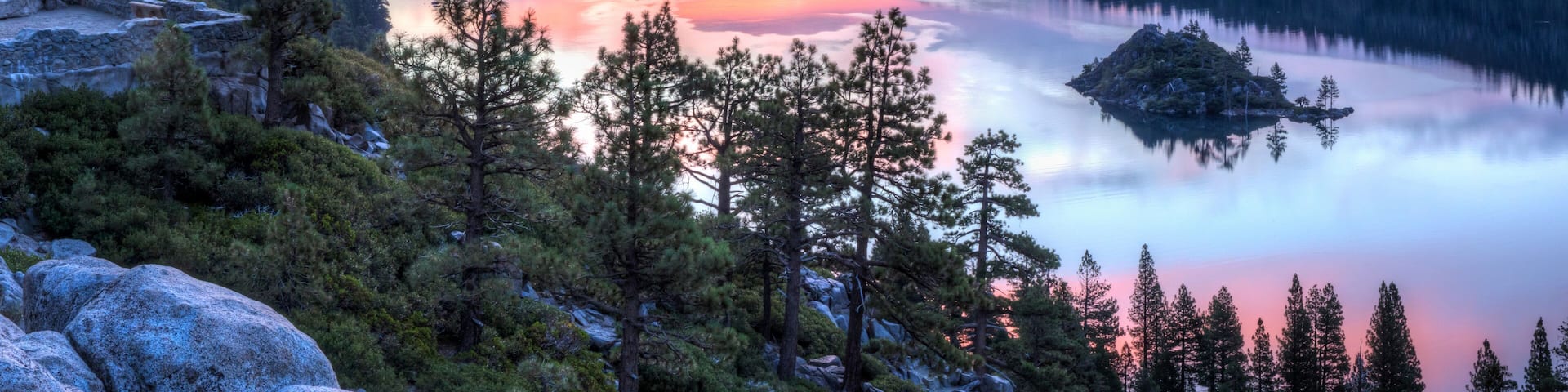 Emerald Bay Sunrise Panorama