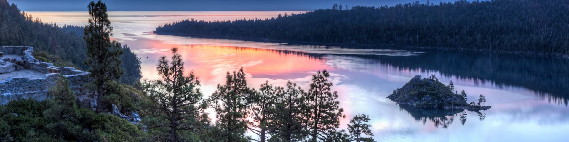 Emerald Bay Sunrise Panorama