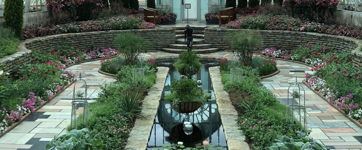 Such a beautiful day at the Conservatory in St. Paul, MN. The flowers were just lovely!