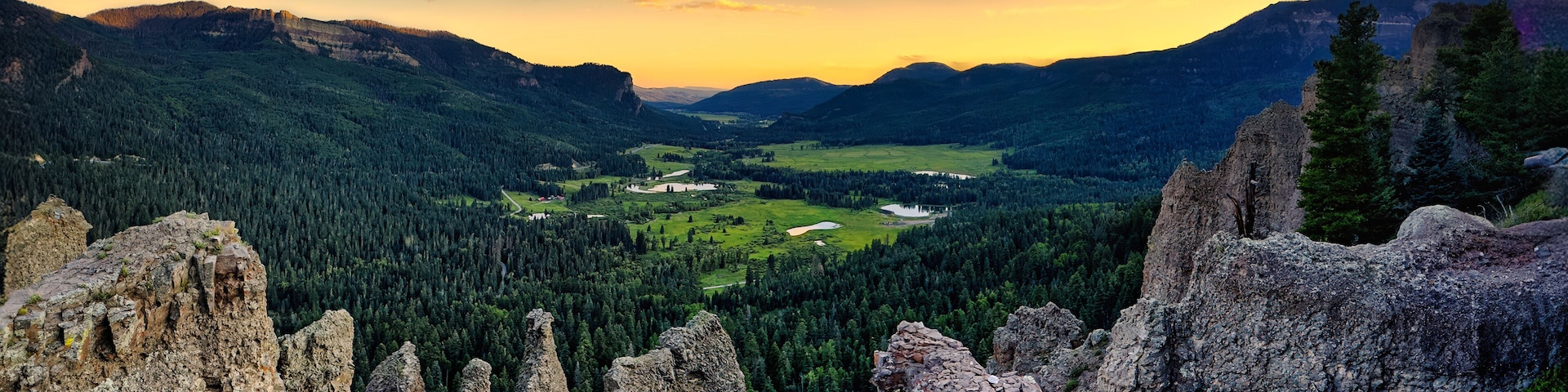View towards Pagosa Springs