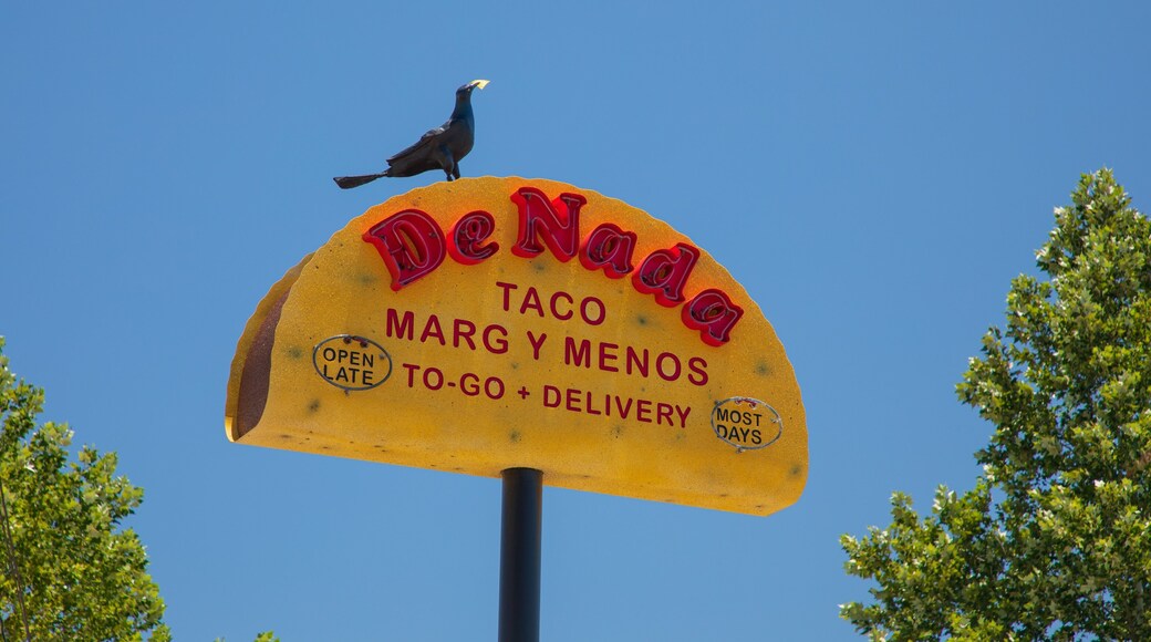 Govalle showing signage