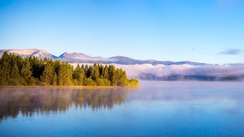 Morning Mist on the Lake