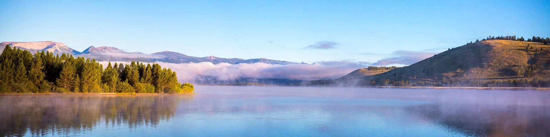 Morning Mist on the Lake