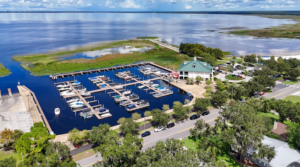 Lakefront Park and marina located on East Lake Toho in the city of St Cloud in Osceola County, Florida.