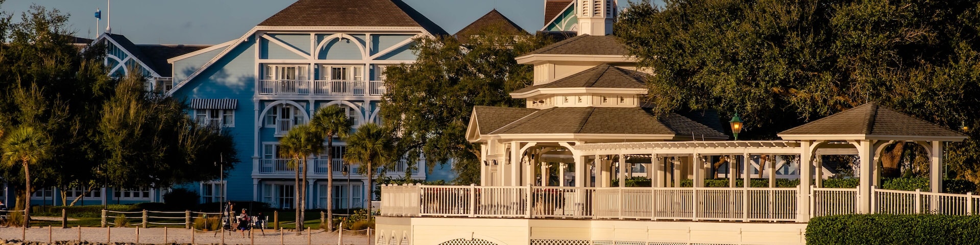 Lovely victorian ride on dockside at Lake Buena Vista area 1.