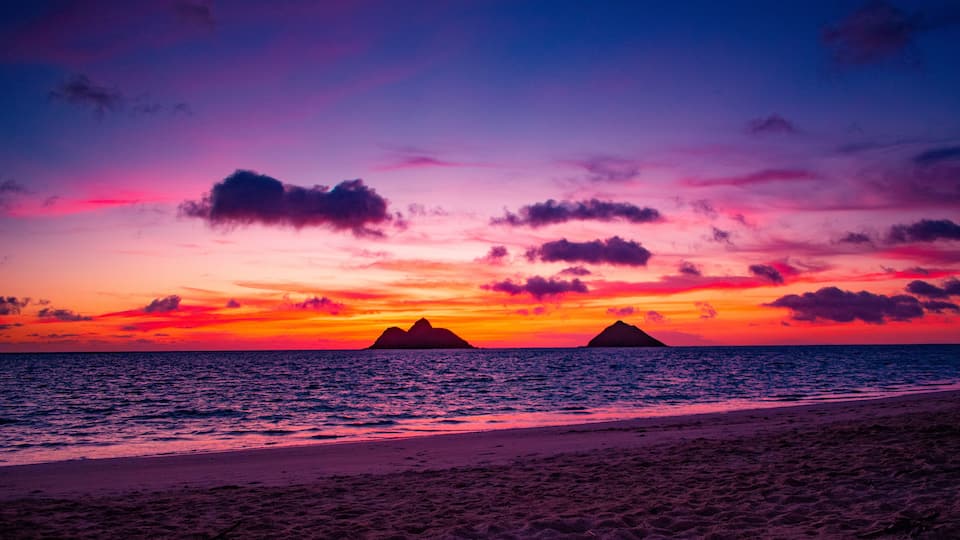 Gorgeous Lanikai Beach Sunrise