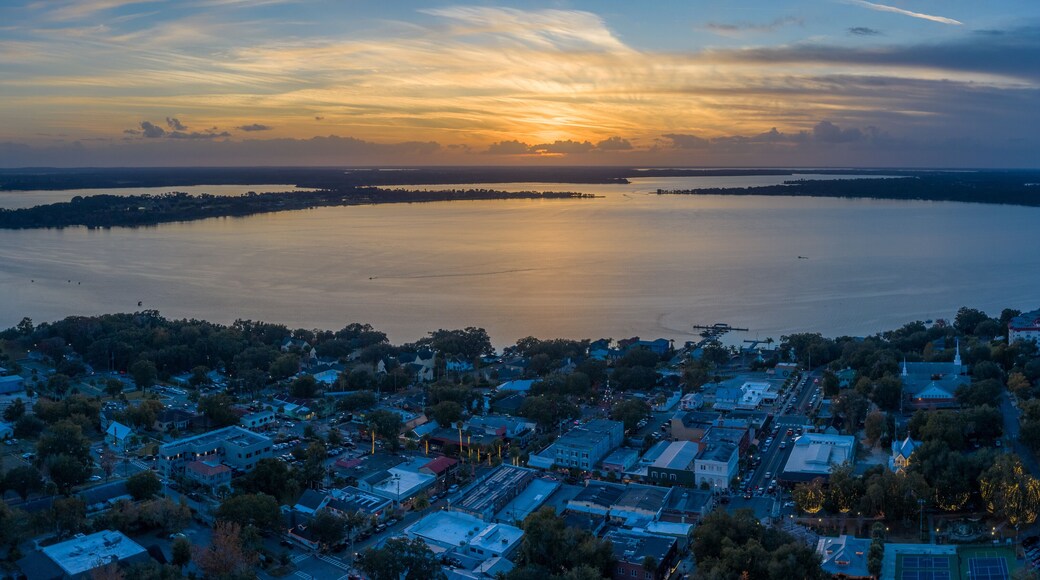 Mount Dora Aerial Sunset