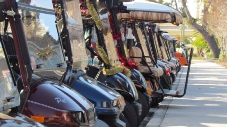 Golf Car parking
