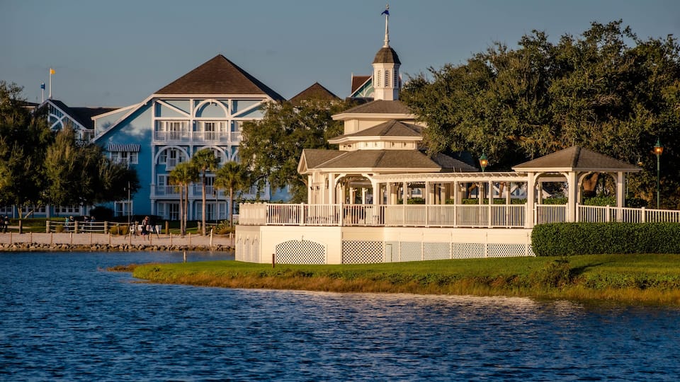 Lovely victorian ride on dockside at Lake Buena Vista area 2.