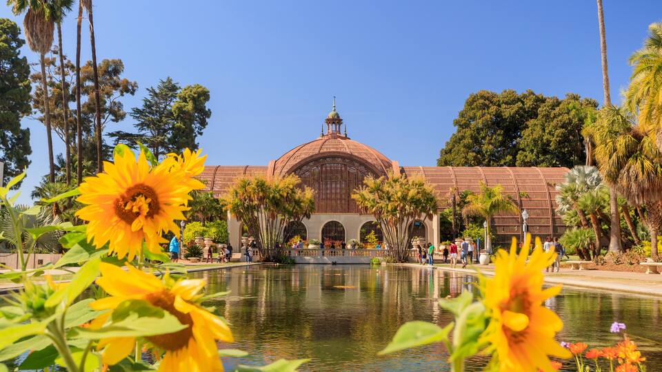 San Diego Balboa Park Botanical Building at San Diego