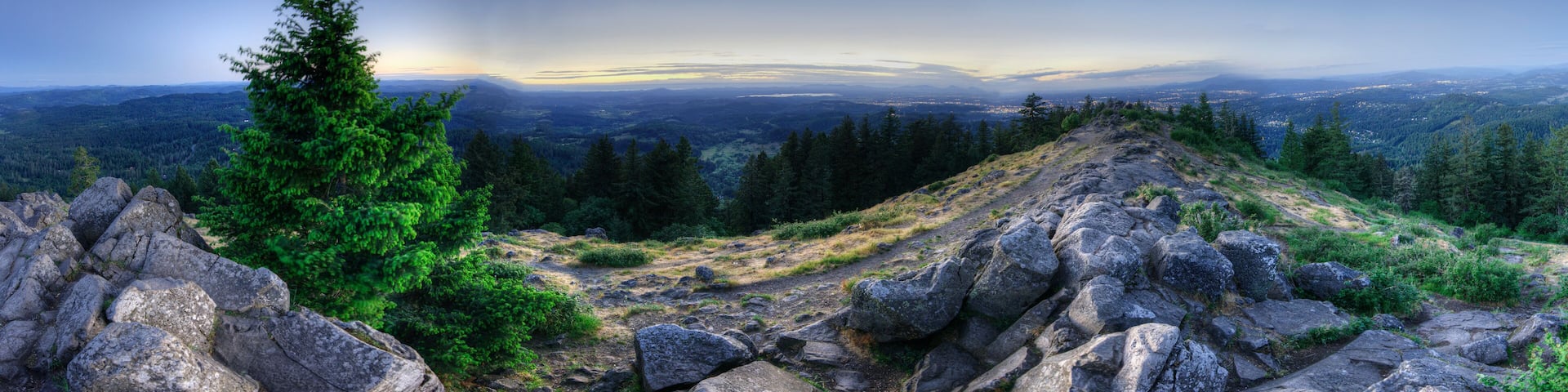 HDR Panorama of Mount Pisgah