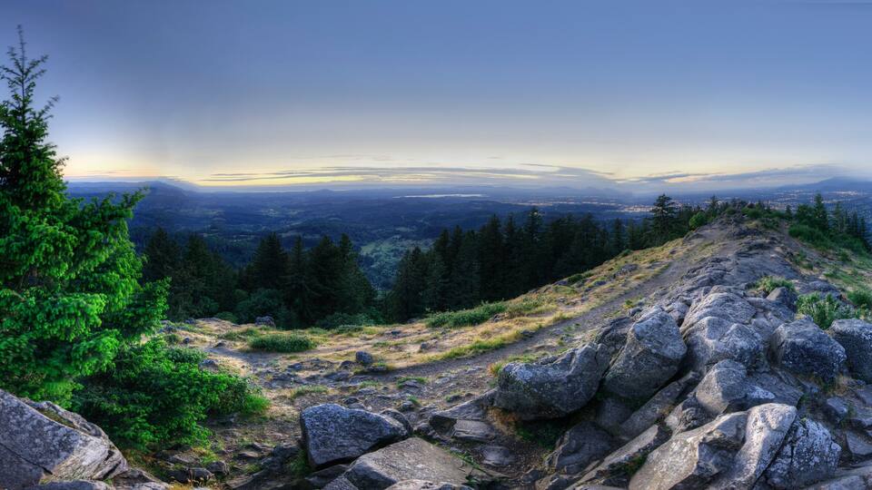 HDR Panorama of Mount Pisgah