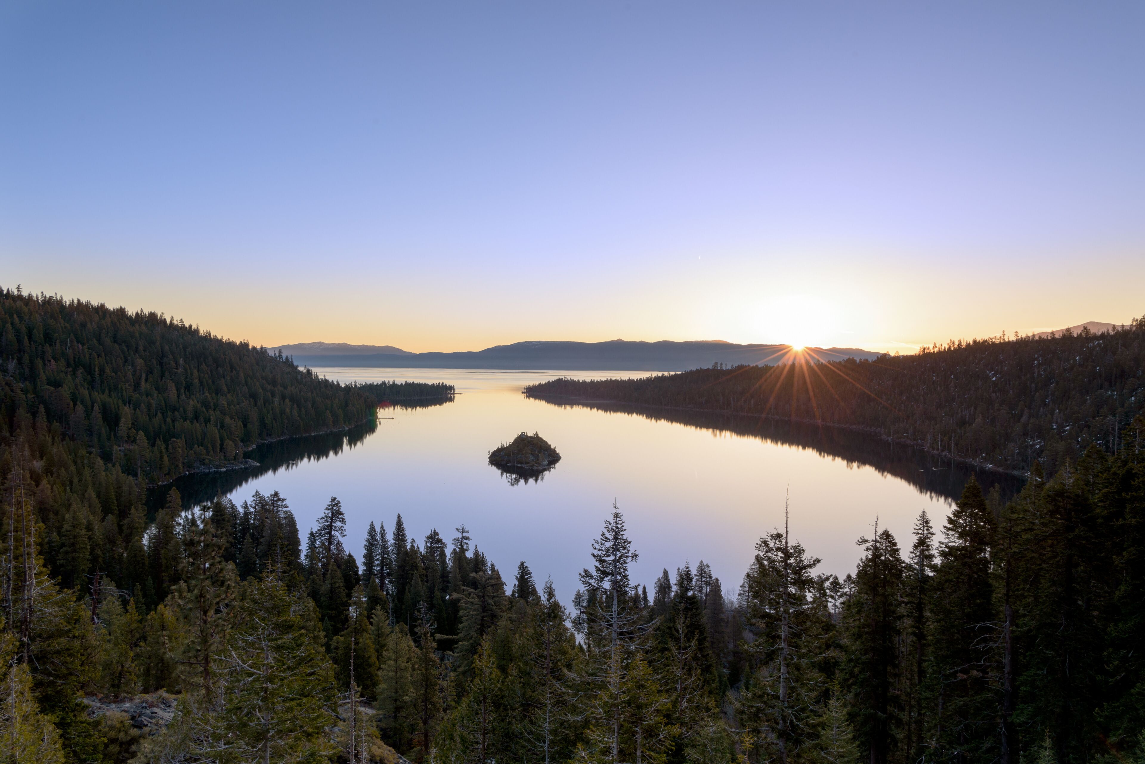 Sunrise at Emerald Bay, Lake Tahoe