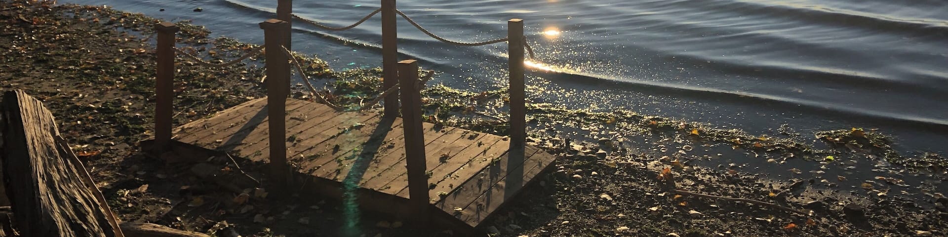 Beautiful sunset this evening. Perfect escape from the city.