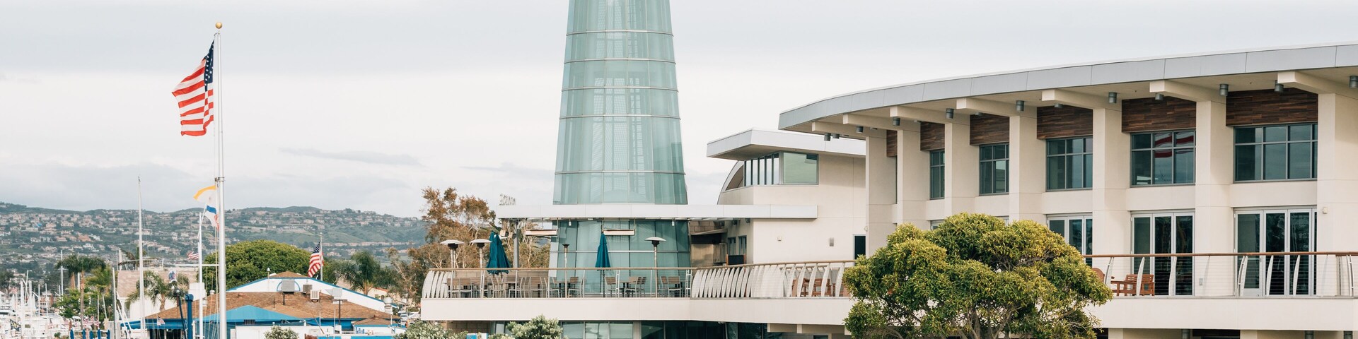 Marina Park Community & Sailing Center, in Newport Beach, Orange County, California