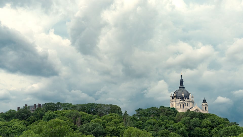 Storm over St. Paul Cathedral