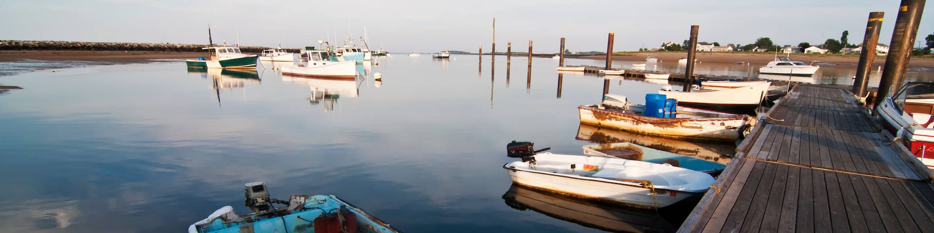 boats and pier
