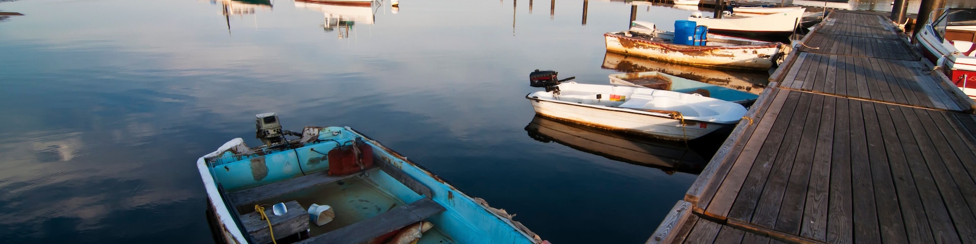 boats and pier