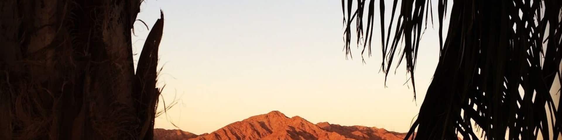 The most difficult climb in Yuma Arizona. Instead of showing a gorgeous shot from the top, I wanted to share what the pass looks like from across the street!