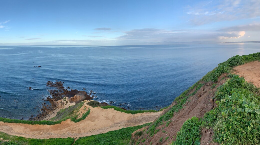 Panorama of the Southern California coastline near Redondo and Torrance Beaches.
